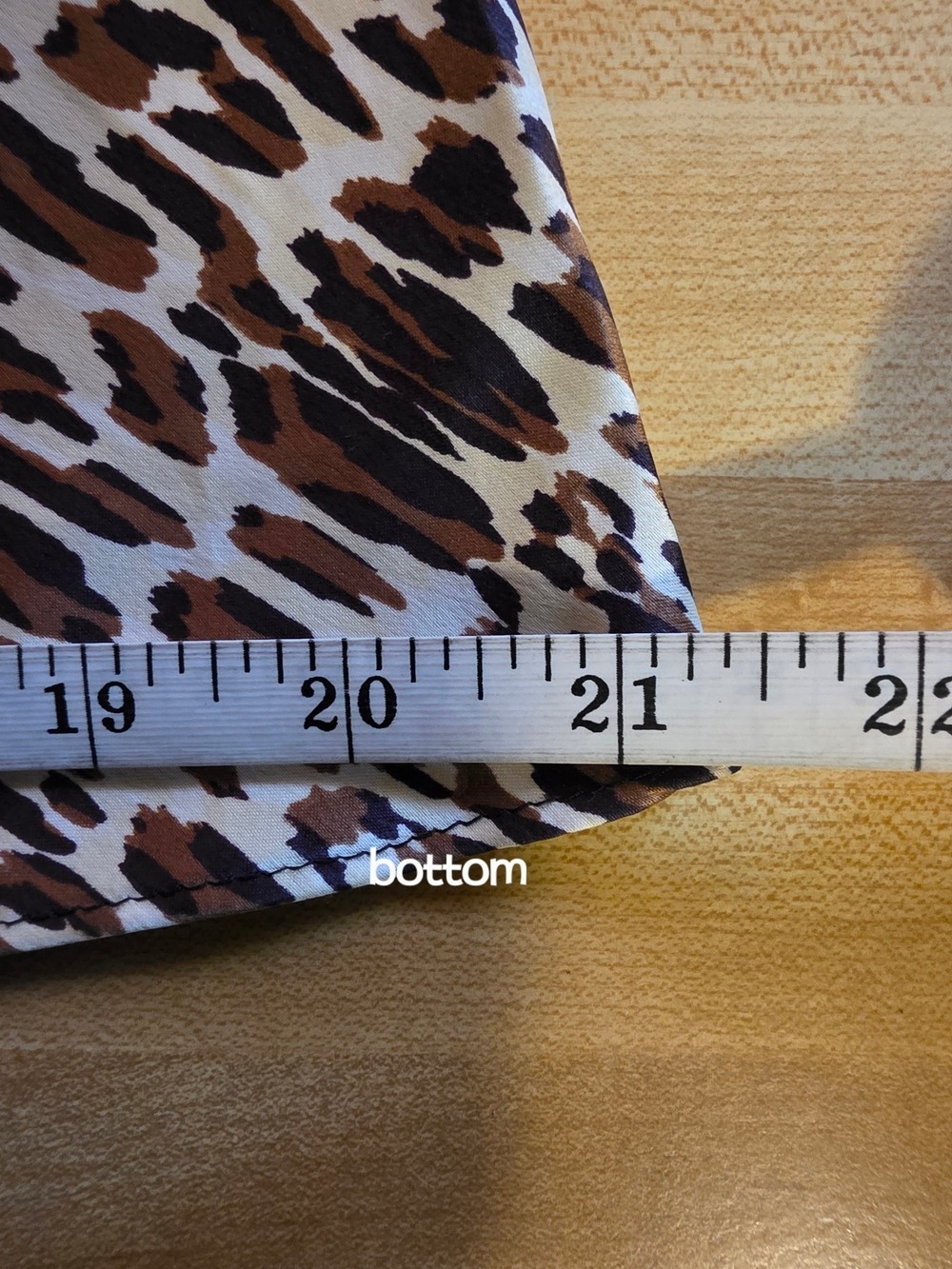 Worthington Brown Leopard V-Neck Halter Camisole Size 12 #TK47 - Picture 6 of 8